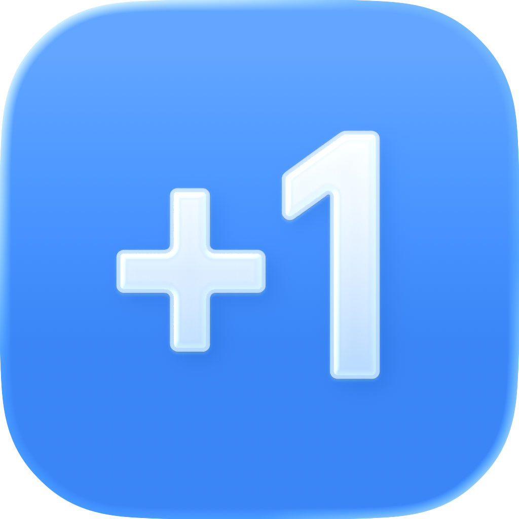 TallyUp app icon — tally counter